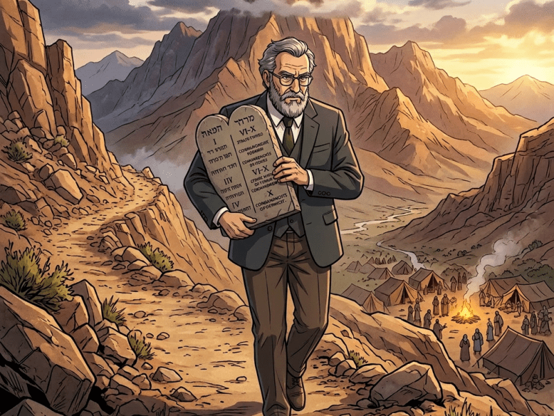 Moshe’s Ten Commandments
